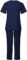 Scrub for Women Set Modern V-Neck Solid Top Workwear Drawstring Threaded Pant Legs Uniforms Athletic Stretch Set