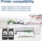 260XL 261XL CL-261 PG-260 XL Black Color Compatible Ink Cartridge Replacement for Canon PG260 CL261 XL(BK Tricolor Combo, 2-Pack) for TR7020 TR7020a TR7022 TS6420 TS6400 TS5300 TS5320 TS6420a Printer