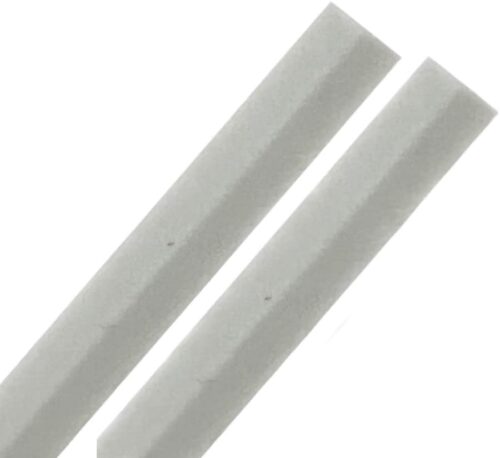 2PCS Laptop Bottom Case Nonskid Silicone Bumper Rubber Foot Strips Replacement for HP Envy x360 13-AH 13-AG TPN-W136 L19528-001 Bottom Cover Rubber Feet Strips(Sliver)