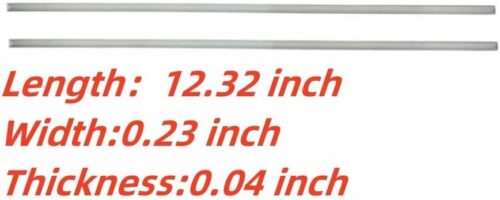 2pcs Bottom Cover Rubber Feet Strips Pad Replacement for HP Envy x360 15-ED 15-EE 15M-EE 15M-ED Series 15M-ED0013DX 15M-ED0023DX,L93197-001 Laptop Bottom Case Nonskid Silicone Bumper Rubber