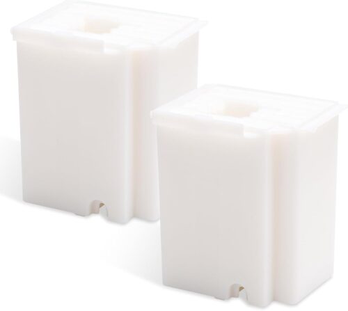 2pcs Waste Ink Pad Replacement Compatible with EPSON Ecotank ET-2800 ET-2803 ET-4800 ET-2400 ET-2720 ET-4700 ET-2711 L3110 L3250 L3150 L3210 Printers, Waste Ink Pad with Absorbent Sponge