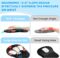 3 in 1 Ergonomic Mouse Pad and Keyboard Wrist Rest, Cute Mouse Pad with Wrist Support Massage Design, Non-Slip Wrist Pad for Mouse, Desk Mouse Set(Flower)