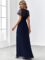 Ever-Pretty Women’s A-Line Sweetheart Illusion Embroidered Maxi Party Evening Dress 7706