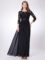 Ever-Pretty Women Elegant 3/4 Sleeve Empire Waist Maxi Bridesmaid Dresses 07412