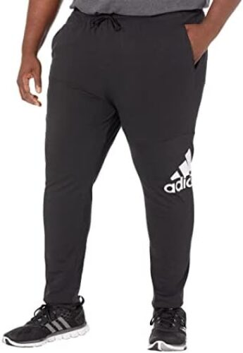 adidas Men’s Essentials Single Jersey Tapered Badge of Sport Pants