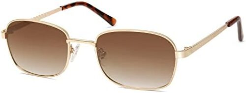 SOJOS Retro Rectangle Polarized Sunglasses for Women and Men,Vintage Narrow Square Womens Shades