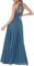 Elegant Bridesmaid Dress Floor Length Halter Neckline Jewel Button Sophisticated Formal Wear for Festive Occasions