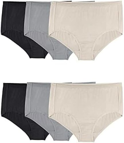 Fruit of the Loom Women’s Fit for Me Plus Size Underwear
