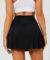 Navneet Women Pleated Tennis Skirt with Pockets Shorts Crossover High Waisted Athletic Golf Skorts Workout Sports Skirts