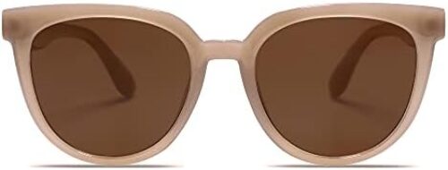 SOJOS Trendy Round Polarized Sunglasses for Women