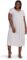 Miss Elaine Nightgown – Women’s Long Tricot Nightgown, Short Flutter Sleeves, Comfortable Lightweight Fabric, Sleepwear