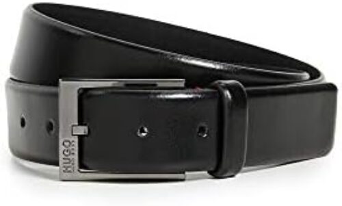 HUGO Men’s Garney Smooth Leather Belt