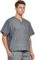 VOGRYE Men’s Medical Uniform Workwear V-Neck Scrub Top with Pockets