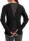 Bestisun Women Mesh Back Long Sleeve Workout Athletic Running Tops Gym Dance Sports Shirts