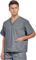 VOGRYE Men’s Medical Uniform Workwear V-Neck Scrub Top with Pockets