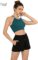 ODODOS Women’s Crop 3-Pack Washed Seamless Rib-Knit Camisole Crop Tank Tops