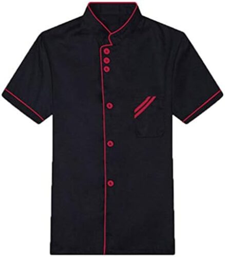 Unisex Chef Coat Jacket Short Sleeve Long Sleeve Men Women Kitchen Service Uniform Workwear