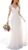 Clothfun Women’s Lace Mermaid Beach Wedding Dresses for Bride 2023 with Sleeves Bridal Gowns Long