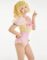 haikyuu Women One Piece Anime Swimsuit Set Bowknot Kawaii Bathing Suits with Tulle Swimwear