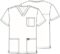 Cherokee V- Neck Men’s Scrubs Top with Pockets WW670