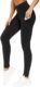 Women’s Thick High Waist Yoga Pants with Pockets: Tummy Control Leggings for Workout, Running, and Yoga, by THE GYM PEOPLE