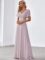 Ever-Pretty Women’s Short Sleeve V-Neck Evening Dress Floor Length Mother of The Bride Dress 09890