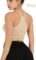 ODODOS Women’s Crop 3-Pack Washed Seamless Rib-Knit Camisole Crop Tank Tops