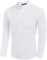 COOFANDY Men’s Cotton Linen Henley Shirt Long Sleeve Hippie Casual Beach T Shirts