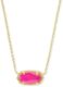 Kendra Scott Elisa Pendant Necklace for Women, Fashion Jewelry, 14k Gold-Plated