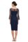 Alex Evenings Women’s Short Shift Dress with Embellished Illusion Detail