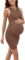 Moyabo Maternity Sleeveless Tank Dress Side Ruching Summer Bodycon Dress for Daily or Baby Shower