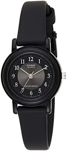 Casio Women’s LQ139A-1B3 Black Classic Resin Watch