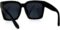 Womens Boyfriend Style XXL Oversize Horned Rim Thick Plastic Sunglasses