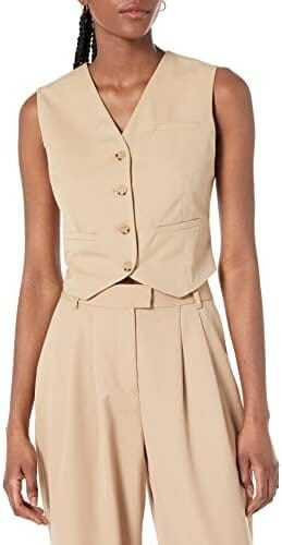 The Drop Women’s Sadie Cropped Slim Vest