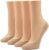 HUE Women’s Hidden Sock Liners, 4 Pair Pack