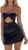 Women Y2k Lace Trim Mini Dress Sexy Spaghetti Strap Backless Short Dress Low Cut Bodycon Sundress Streetwear