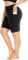 MOREFEEL Plus Size 8″ Biker Shorts with Pockets for Women – High Waisted Tummy Control Black Yoga Shorts (XL-4XL)