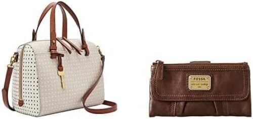 Fossil Women’s Rachel Satchel Purse Handbag for Women