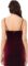 Betsy & Adam Long Slim Velvet Cami Ruched – Floor Length Dress – V Neck Evening Gown – Formal wear with Slit