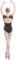 Open Back O Shape Black Ballet Leotards A1B014