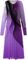 Dresses for Women Fall Winter Casual Fashion V-Neck Long Sleeve Gradient Print Long Dress