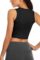 Sanutch Yoga Crop Tops Dance Tops Fitted Workout Crop Tops Yoga Tank Tops Athletic Sports Shirts for Women