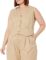 The Drop Women’s Sadie Cropped Slim Vest