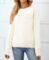 QUALFORT Women’s Sweater 100% Cotton Soft Knit Pullover Sweaters