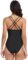 Firpearl Underwire One Piece Swimsuits for Women Sexy Cutout Monokini Ruched Tummy Control Bathing Suits Cross Back Swimwear