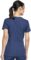 V-Neck Womens Scrubs Top Workwear Originals with Rib-Knit Back Panels WW645