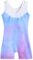 XiaoMoSha Gymnastics Leotards for Girls Toddlers Biketards Dance Unitards Sparkle Snowflake Mermaid