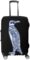 Blue Penguin Funny Luggage Cover Elastic Suitcase Protector Washable Travel Gear Cover Fits 19-32 Inch