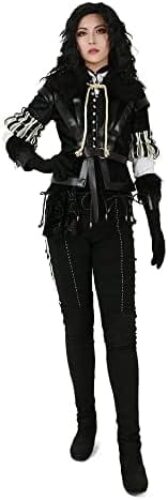 miccostumes Women’s Anime Costume Jacket Pants and Accessories for Witch Cosplay