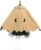 miccostumes Women’s Yellow Ghost Cosplay Cloak with Skirt Belt Gloves